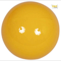 Losse bal geel - 61.5mm